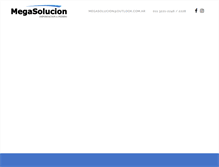 Tablet Screenshot of megasolucion.com.ar